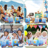 24 Pcs Under the Sea Party Favor Bags Goodie Ocean Gift Paper Bags