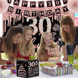 30th Birthday Decorations for Women 32PCS 30th Birthday Party