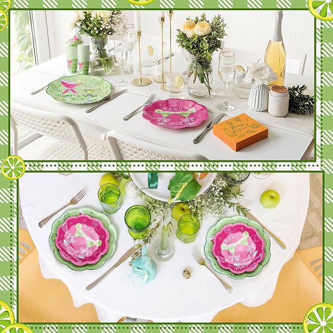 250 Pcs Margs and Matrimony Bachelorette Party Decorations Margarita