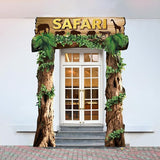 Jungle Animals Birthday Party Decorations Safari Porch Banner
