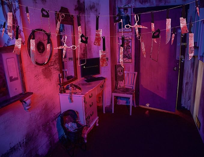 Halloween Party Decorations Bloody Banner Horror Scary Garland Decor