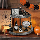 Halloween Decorations 8PCS Tiered Tray Decor Cute Tabletop Halloween