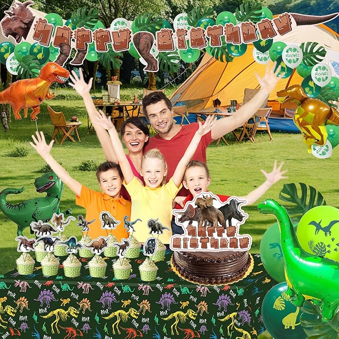 Dinosaur Birthday Party Supplies Dinosaur Style Decorations Include