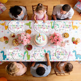 96Pcs Dinosaur Unicorn Birthday Party Decorations Dinosaur Unicorn