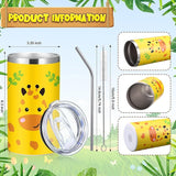 6 Packs Safari Jungle Animal Cups Bulk 20 oz Safari Tumblers Animal