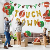 Football Party Supplies Kit Touchdown Letter Balloon Goal Post &