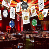 Casino Party Hanging Decorations Casino Night Party Banners Poker