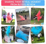 Gender Reveal Soccer Ball with Powder Revelacion de Sexo de Bebe 2