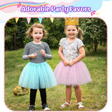 kilofly 6pc Pink Girls Ballet Tutu Kids Birthday Princess Party Favor