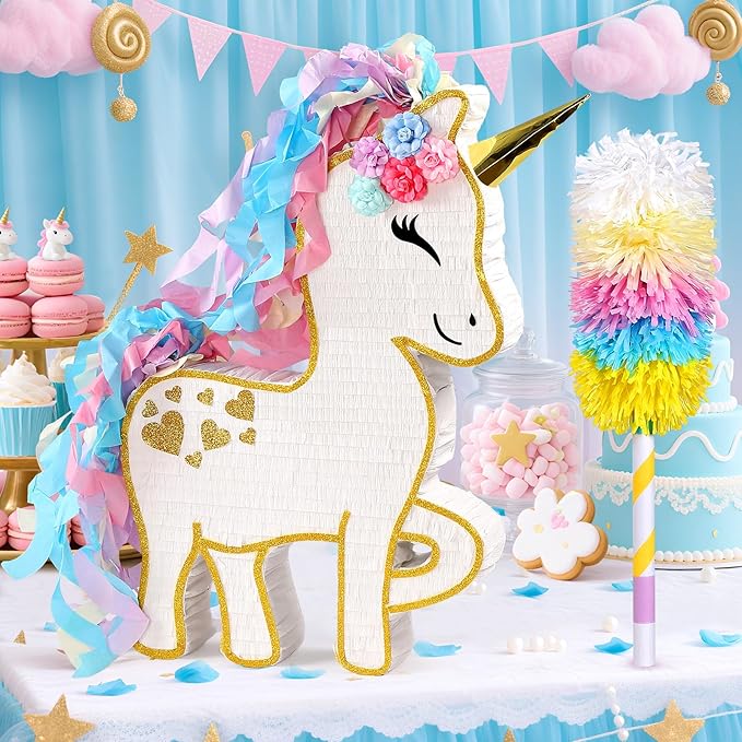 24 Large Rainbow Unicorn Pinata for Birthday Party Large Magical