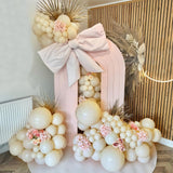 145pcs Sand White Balloon Garland Kit Different Sizes of 18 12 10 5