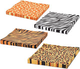 Jungle Zoo Animal Print Party Supplies Disposable Jungle Safari