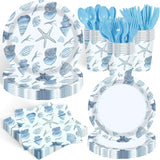 140 Pcs Ocean Seashell Beach Party Decorations Beach Theme Party