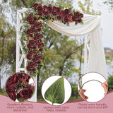 8 Bundles Artificial Peonies Flowers Boho Faux Flowers Arrangements #1