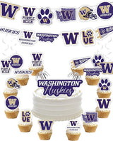 Washington Party Supplies for Football, Birthday Gift, Graduation