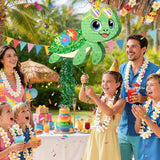WERNNSAI Turtle Piñata - Ocean Party Decorations Hawaiian Turtle