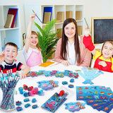 168 Pcs Under The Sea Stationery Ocean Themed Goodie Bag Stuffers