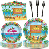 Tropical Hawaiian Luau Happy Retirement Party Decorations Aloha