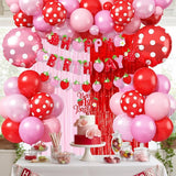 Strawberry Birthday Decorations for Girls Berry First Birthday Decor