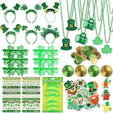 134Pcs St Patrick's Day Accessories Party Favor Set with Stickers