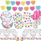 403 Pcs Valentine's Day Party Supplies for 50 Conversation Heart