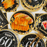 50 Guests 60th Anniversary Plates and Napkins Party Supplies 60th