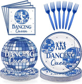 96Pcs Dancing Queen Party Decorations Mamma Mia Bachelorette Plates