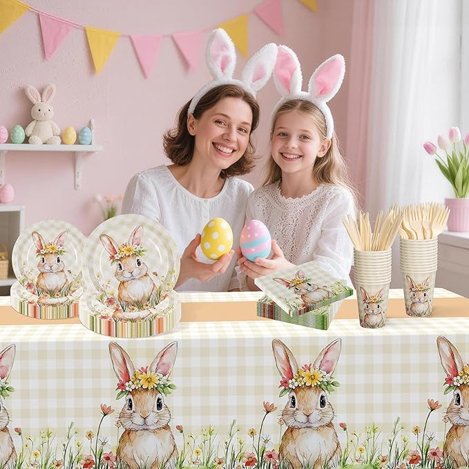 Easter Party Supplies Decorations 147 Pcs Easter Decorations