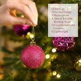 Valery Madelyn Christmas Tree Decorations Ornament Set, 50ct 2 Inches