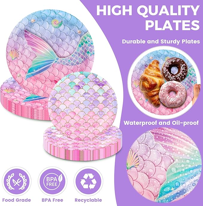 Mermaid Birthday Decorations Mermaid Birthday Party Decorations