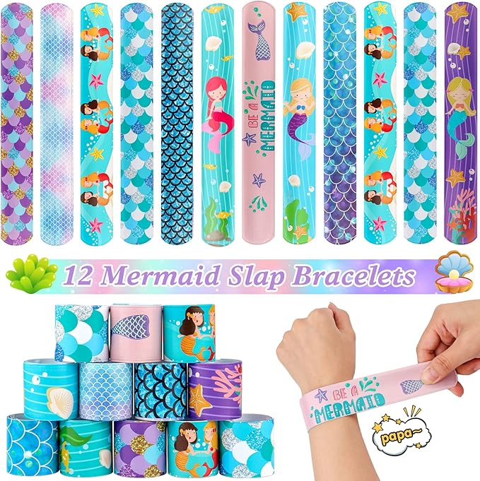 Mermaid Party Favors 12 Pack Mermaid Birthday Party Supplies Goodie