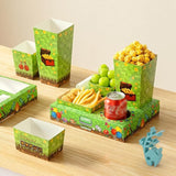 Movie Night Snack Trays 100pcs Include 20 Pixel Party Trays 20
