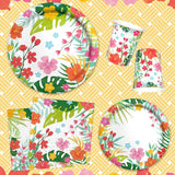 Tropical Luau Party Supplies Kit for 25 Aloha Hawaiian Party