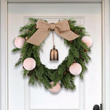 Velvet Ornaments for Christmas Tree Decorations - Light Baby Pink