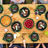 96Pcs Football Party Decorations First Down Football Birthday Party