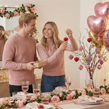 Valery Madelyn 25Pcs Valentine's Day Heart Shaped Ornaments Gift