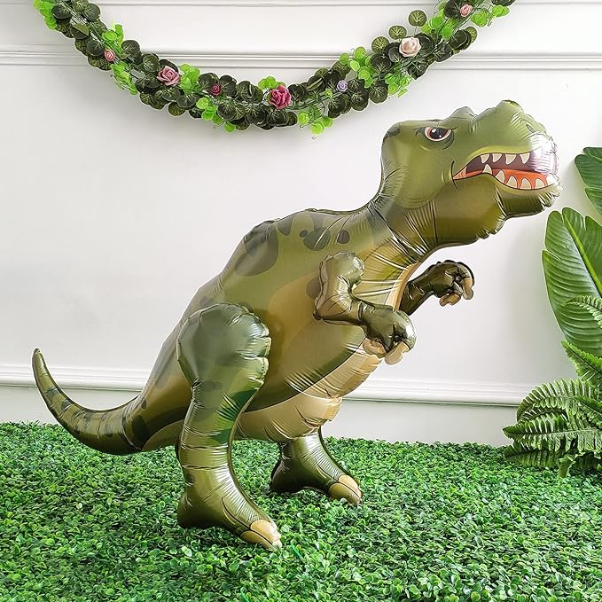 Large Self Standing Dinosaur Balloons 3PCS 38inch Tyrannosaurus