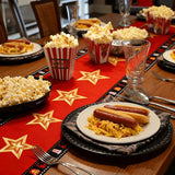 2 Pcs 13 x 72 Inch Movie Night Table Runner for Movie Night