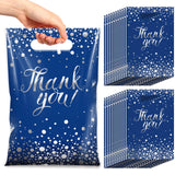 Pajean 100 Pcs Thank You Bags Bulk Small Thank You Plastic Gift Bags