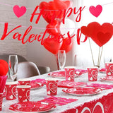 166 Pcs Happy Valentine's Day Party Supplies Valentine's Day
