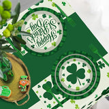 122 Pcs St Patricks Day Decorations Serves 30 Disposable St Patricks