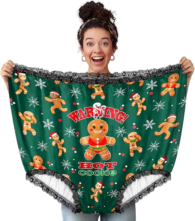 FreeNFond Granny Panties Funny Gag Gifts for Adult Women Men Wedding