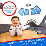 W&O Space Explorer Aerodome with LED Lights & Blast-Off Button –