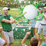 WERNNSAI Golf Piñata - Green Golf Ball & Club Shaped Piñata with