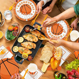 168PCS Basketball Party Supplies for Teenagers Sports Themed