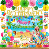 Beach Retirement Party Decorations Aloha Party Decorations includes