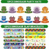 320PCS Dinosaur Birthday Party Decorations Favors Supplies Dino