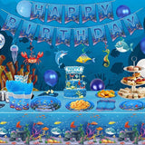 246 Pack Under the Sea Party Supplies Ocean Sea Party Tableware Set