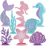 Mermaid Party Decorations Glitter Mermaid Table Centerpiece for