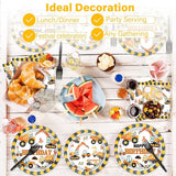 100 Pcs Construction Birthday Party Plates and Napkins Set Dump